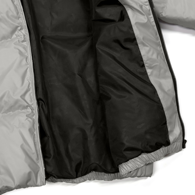 Hochwertiger mattsilberner Wintermantel PJK-08 Großhandel