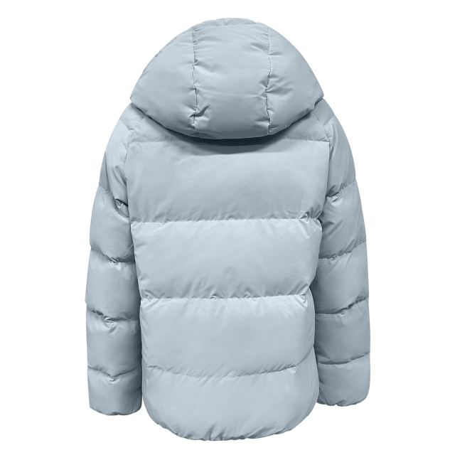 Mattgrauer Wintermantel PJK-09 Hochwertiger Großhandel