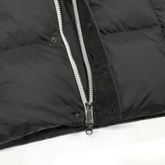 Hochwertiger schwarzer Wintermantel PJK-07 Großhandel