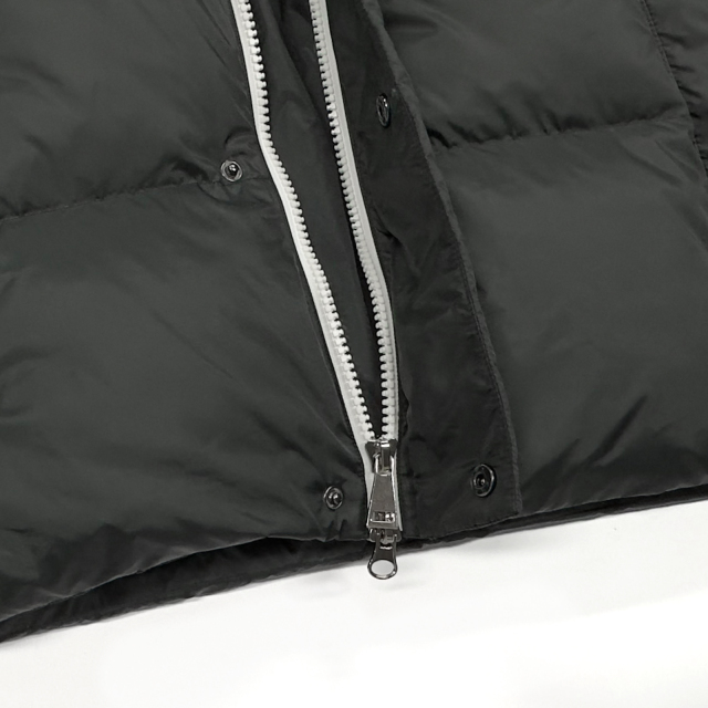 Hochwertiger schwarzer Wintermantel PJK-07 Großhandel