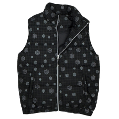 Gilet matelassé à motif flocon de neige Manteau d'hiver Vente en gros de haute qualité