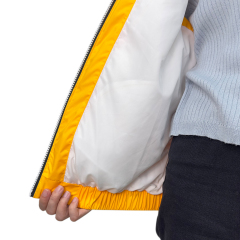 Gelbe Daunenwesten Jacke PJK-02 Hochwertiger Großhandel