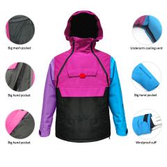 Multi-Pocket Ski Jacket with Windproof Cuffs: Ultimate Winter Gear