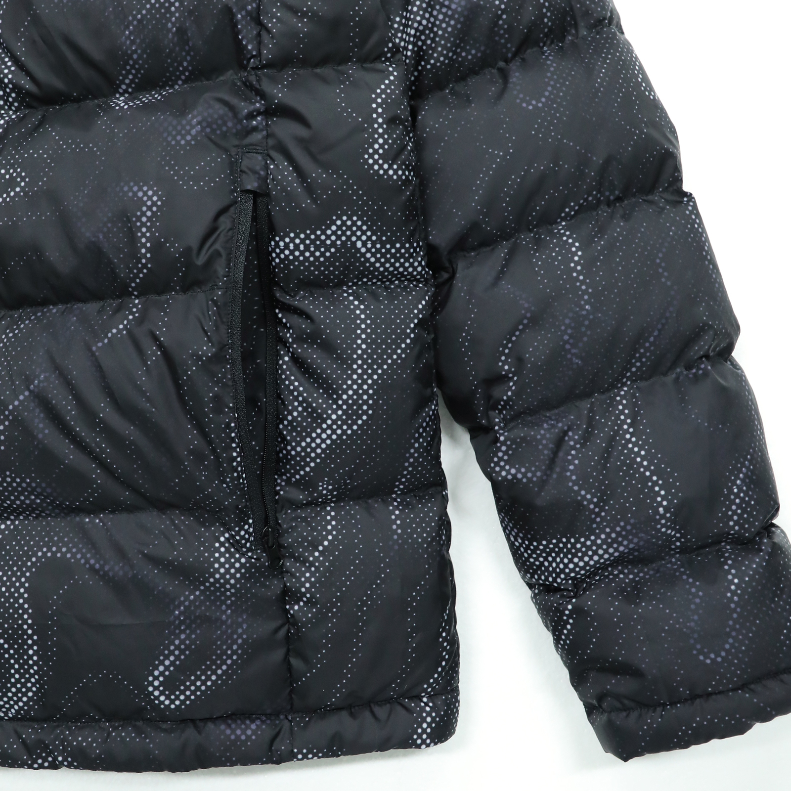 Veste de ski en duvet noir Yuelei : élégante, chaude et en gros