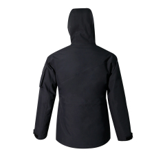 black and white ski jacket