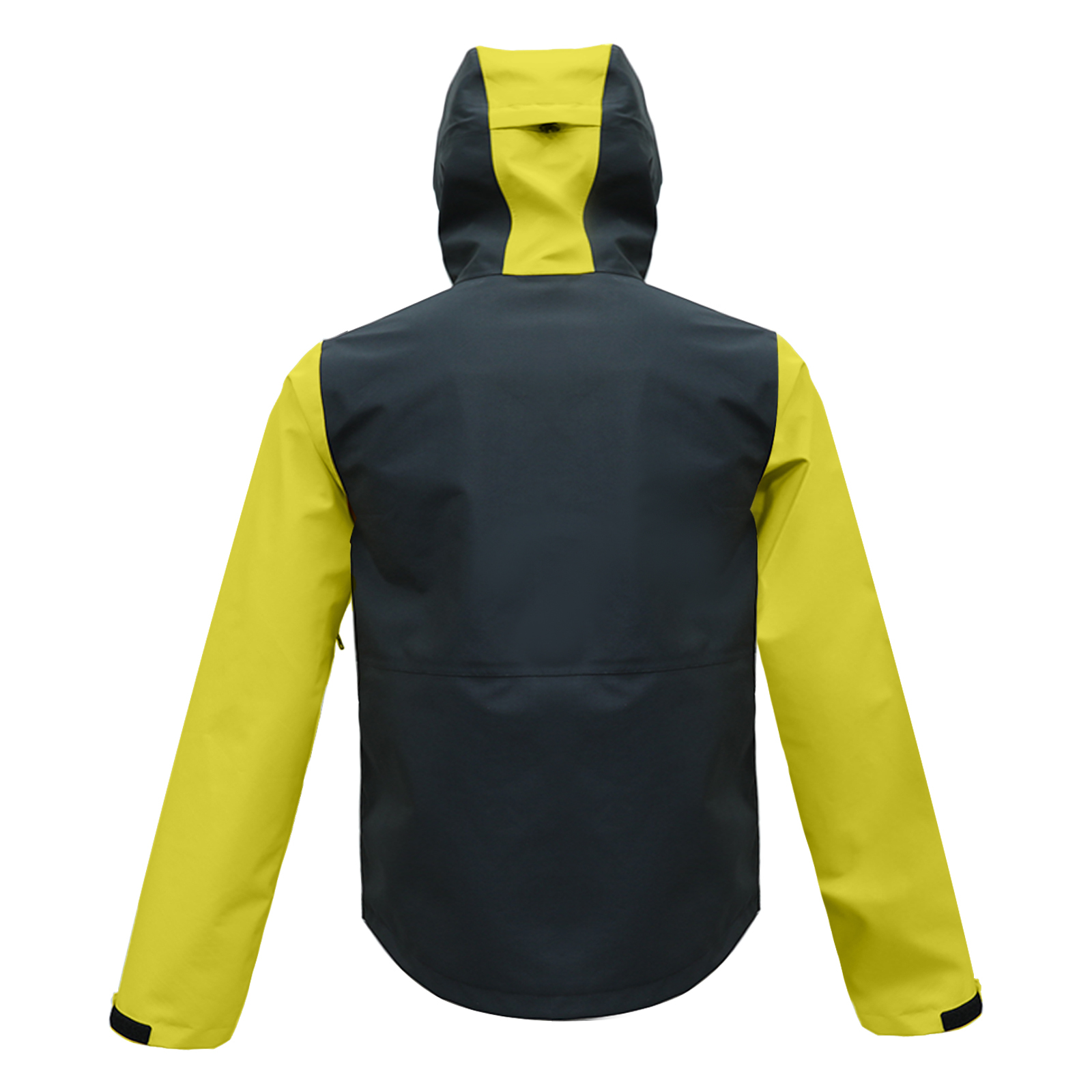 Veste de ski noire et jaune en gros de Yuelei : un design audacieux pour le ski