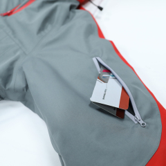 Vêtements de ski rouges et gris : les essentiels de l'hiver qui créent des tendances pour la vente en gros