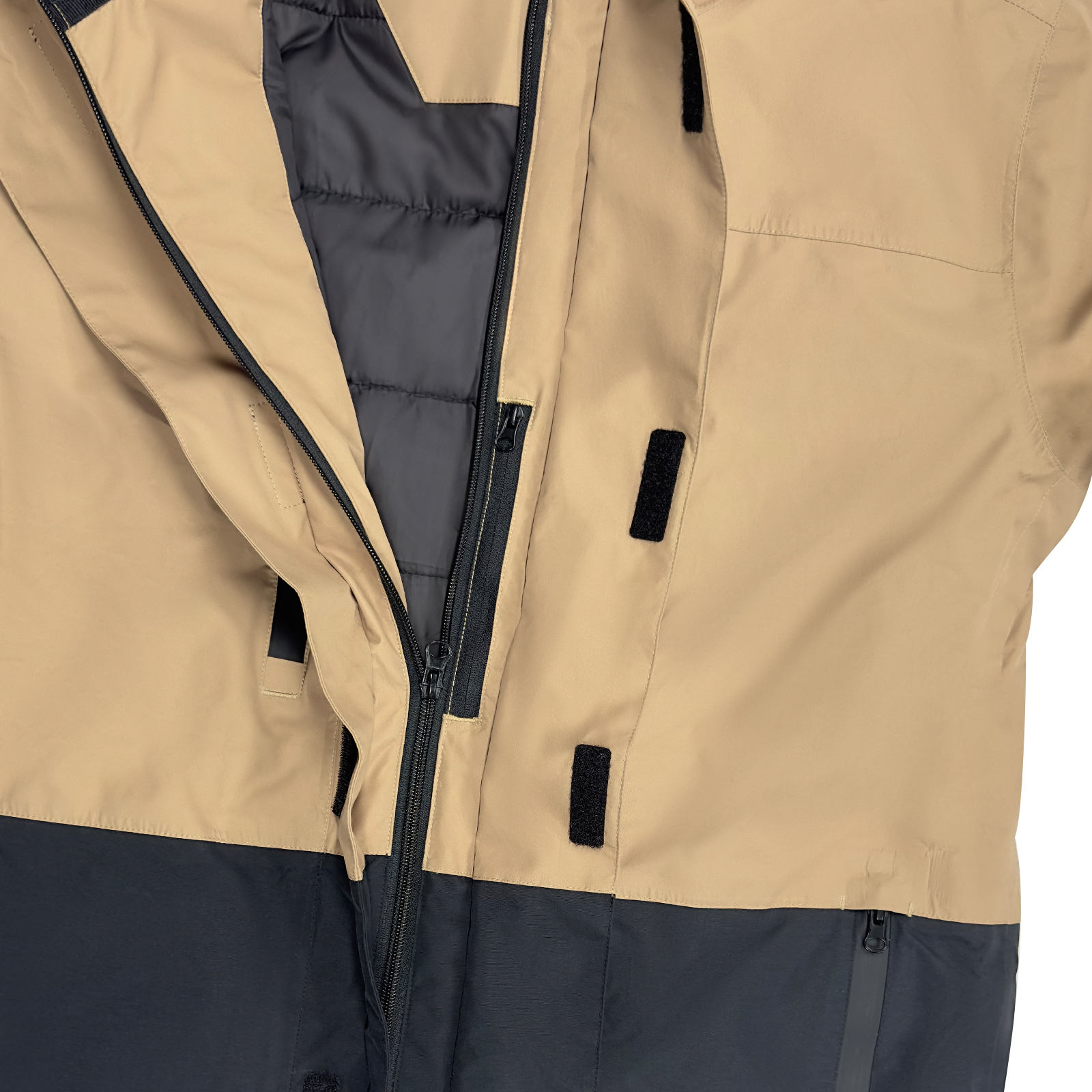 Yuelei Elite Rice & Black Skijacke: Europäisch-amerikanischer Stil Großhandel