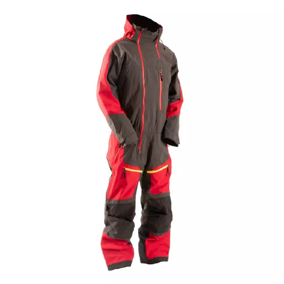 Vêtements de ski rouges et gris : les essentiels de l'hiver qui créent des tendances pour la vente en gros