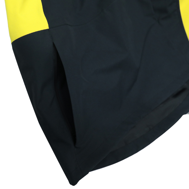 Black And Yellow Ski Jacket