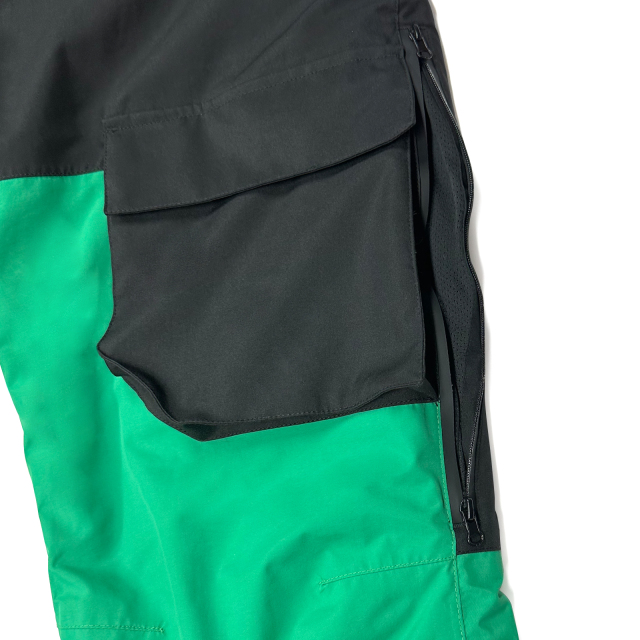 Blaugrüne und schwarze Daunen-Skihose von Yuelei Wholesale SP-02