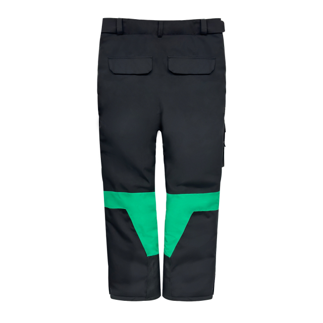 Blaugrüne und schwarze Daunen-Skihose von Yuelei Wholesale SP-02