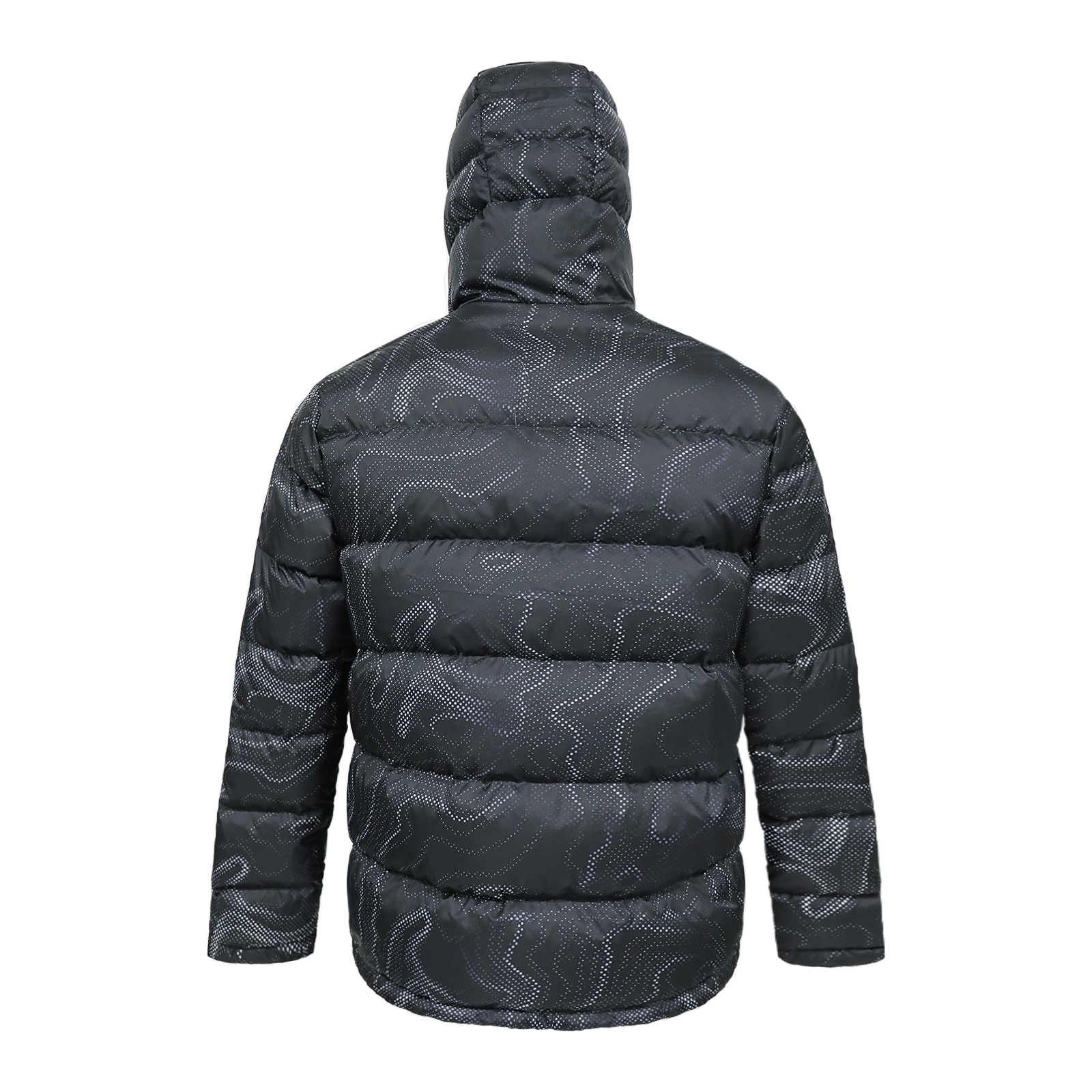 Veste de ski en duvet noir Yuelei : élégante, chaude et en gros
