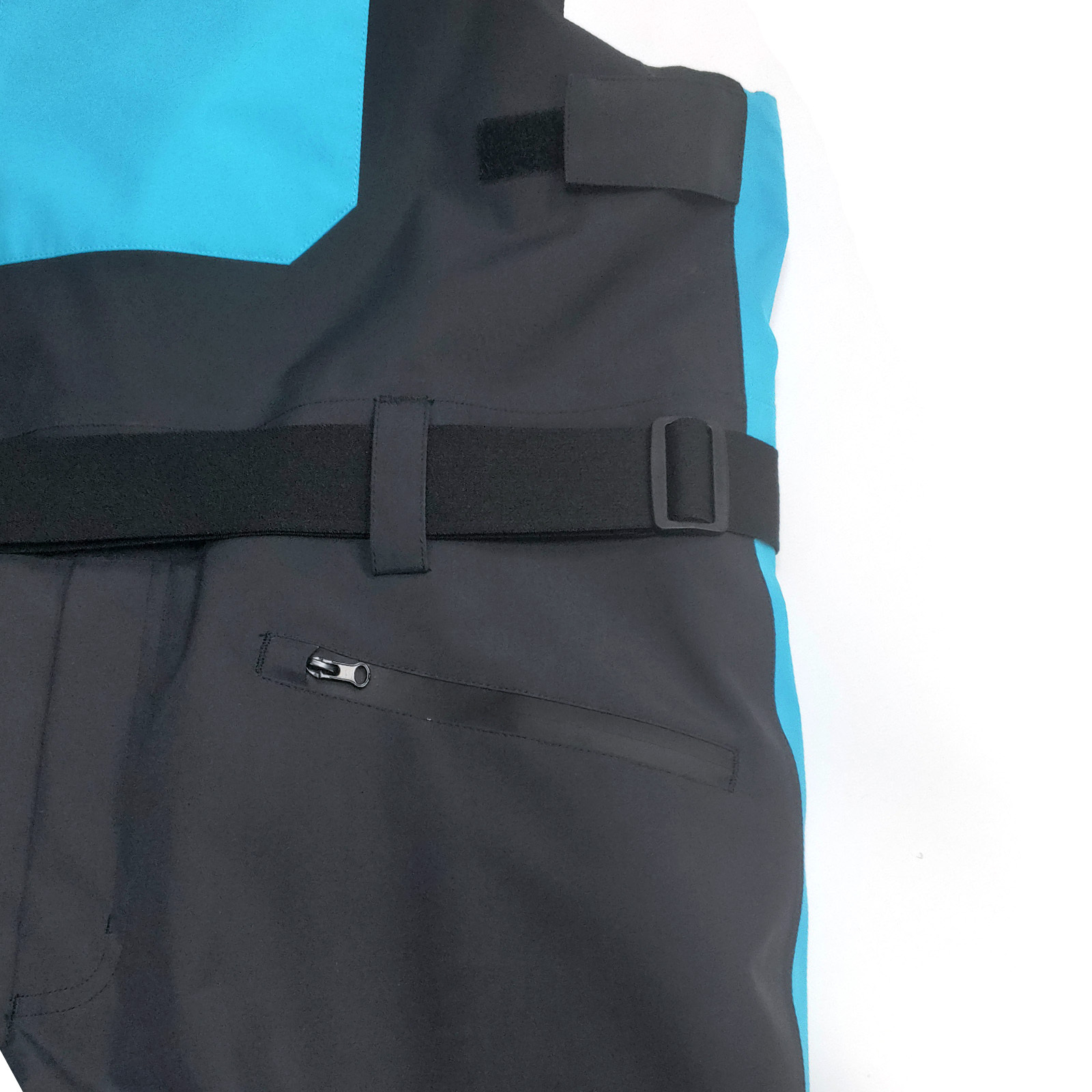 Ski Suit Bibs Bule and Black