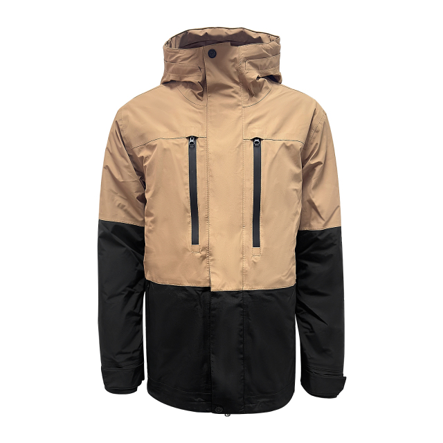 Yuelei Elite Rice & Black Skijacke: Europäisch-amerikanischer Stil Großhandel