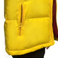 Yuelei Wholesale Yellow Puffer Jacket: Stilvolle Wärme für den Winter
