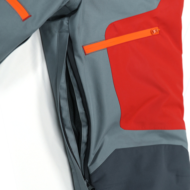 Vêtements de ski rouges et gris : les essentiels de l'hiver qui créent des tendances pour la vente en gros