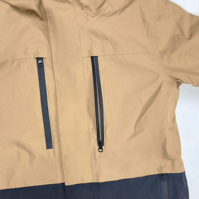 Yuelei Elite Rice & Black Skijacke: Europäisch-amerikanischer Stil Großhandel