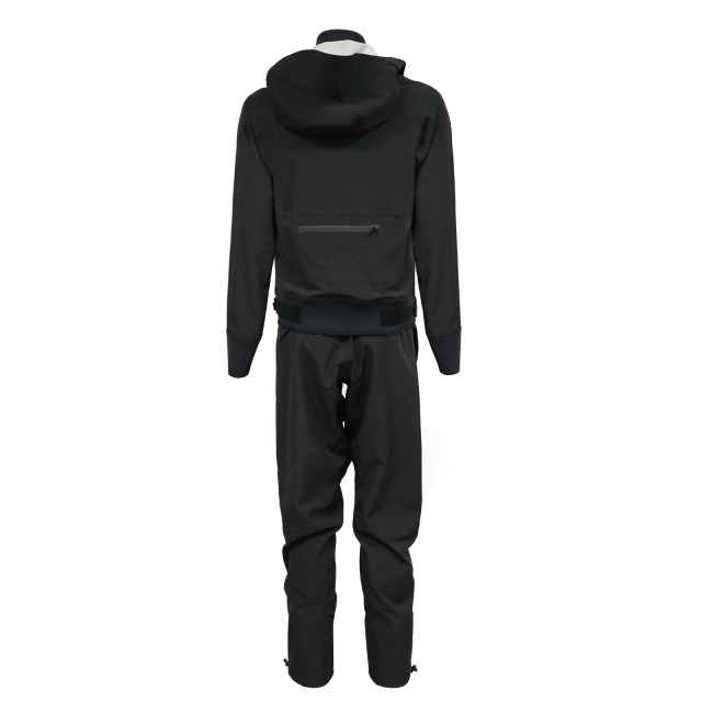 Men's Black Dry Suit Lkver DM-1 For White Water ODM Wholesale