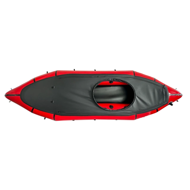 Single Packraft: 9.8 ft Length, 35.4 in Width, 11.4 in Tube Diameter