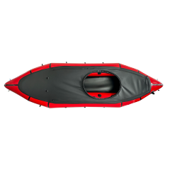 Single Packraft: 9.8 ft Length, 35.4 in Width, 11.4 in Tube Diameter