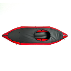 Single Packraft: 9.8 ft Length, 35.4 in Width, 11.4 in Tube Diameter