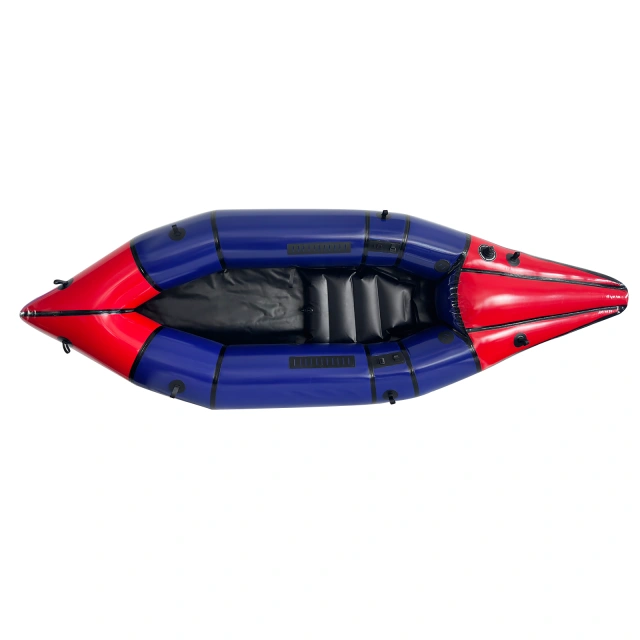 Double Packraft: 9.2 ft Length, 37.8 in Width, 11 in Tube Diameter