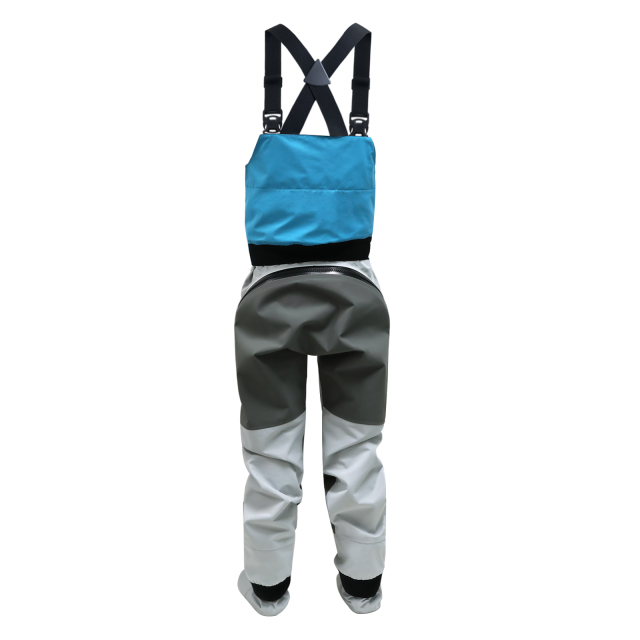 Blue And Gray Wading Pants by Yuelei:OEM-Ready for Wholesalers