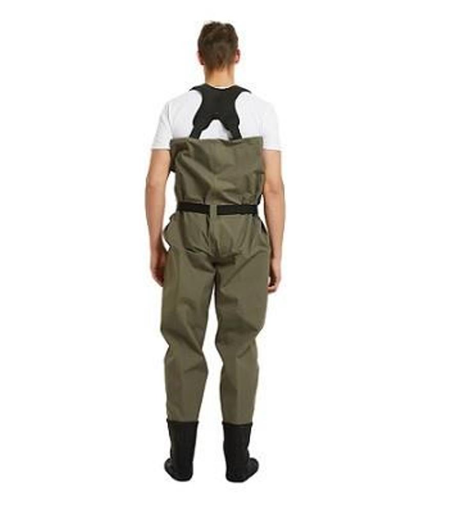 Pantalon de pêche vert OEM pour la pêche par les grossistes Yuelei