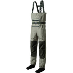 Yuelei WM-13 Waterproof Wader - Gray Adjustable Waist Wholesale