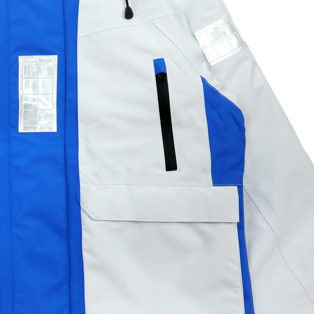 Yuelei Segeljacke mit reflektierenden Streifen für bessere Sichtbarkeit