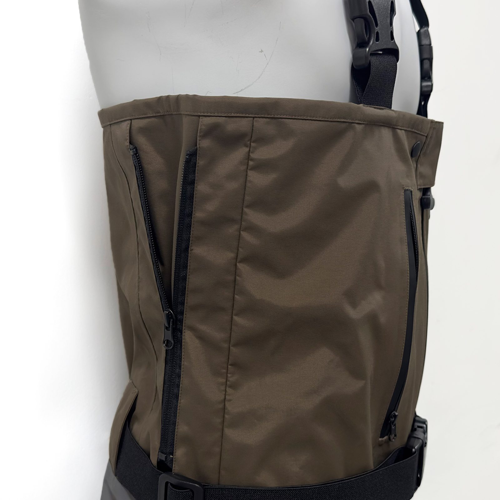 Yuelei WM-9x Wader Gris Foncé Taille Réglable Double Poches Vente en Gros
