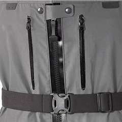 Yuelei WM-9 Dunkelgrau Wader Verstellbare Taille Dual Taschen Großhandel