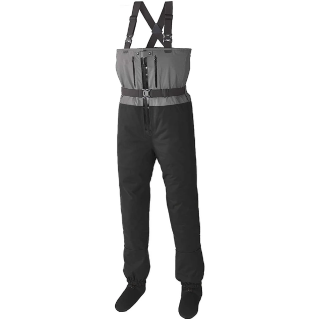 Yuelei WM-9 Dark Grey Wader Adjustable Waist Dual Pockets Wholesale