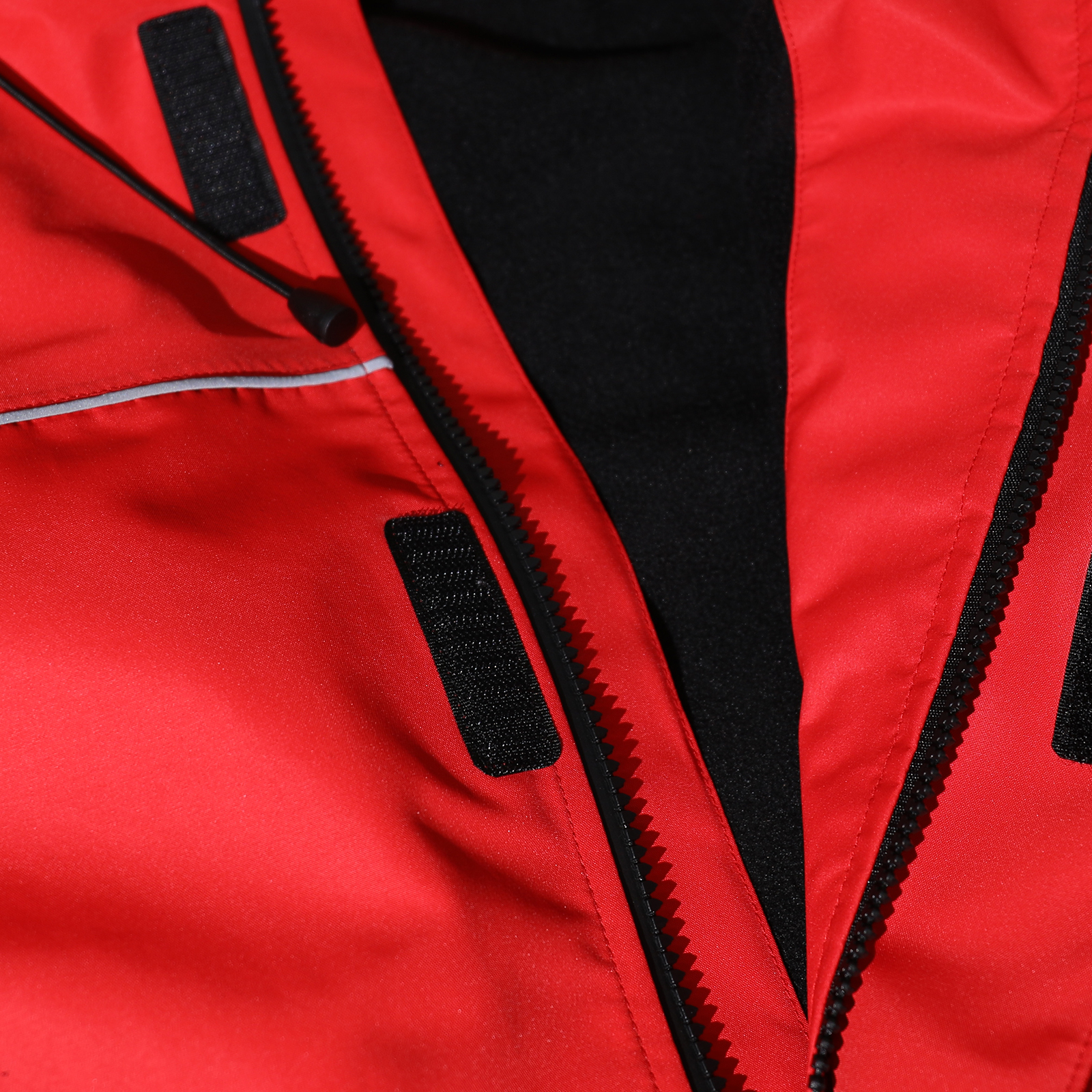 Yuelei Rote Segeljacke mit Neoprenbündchen