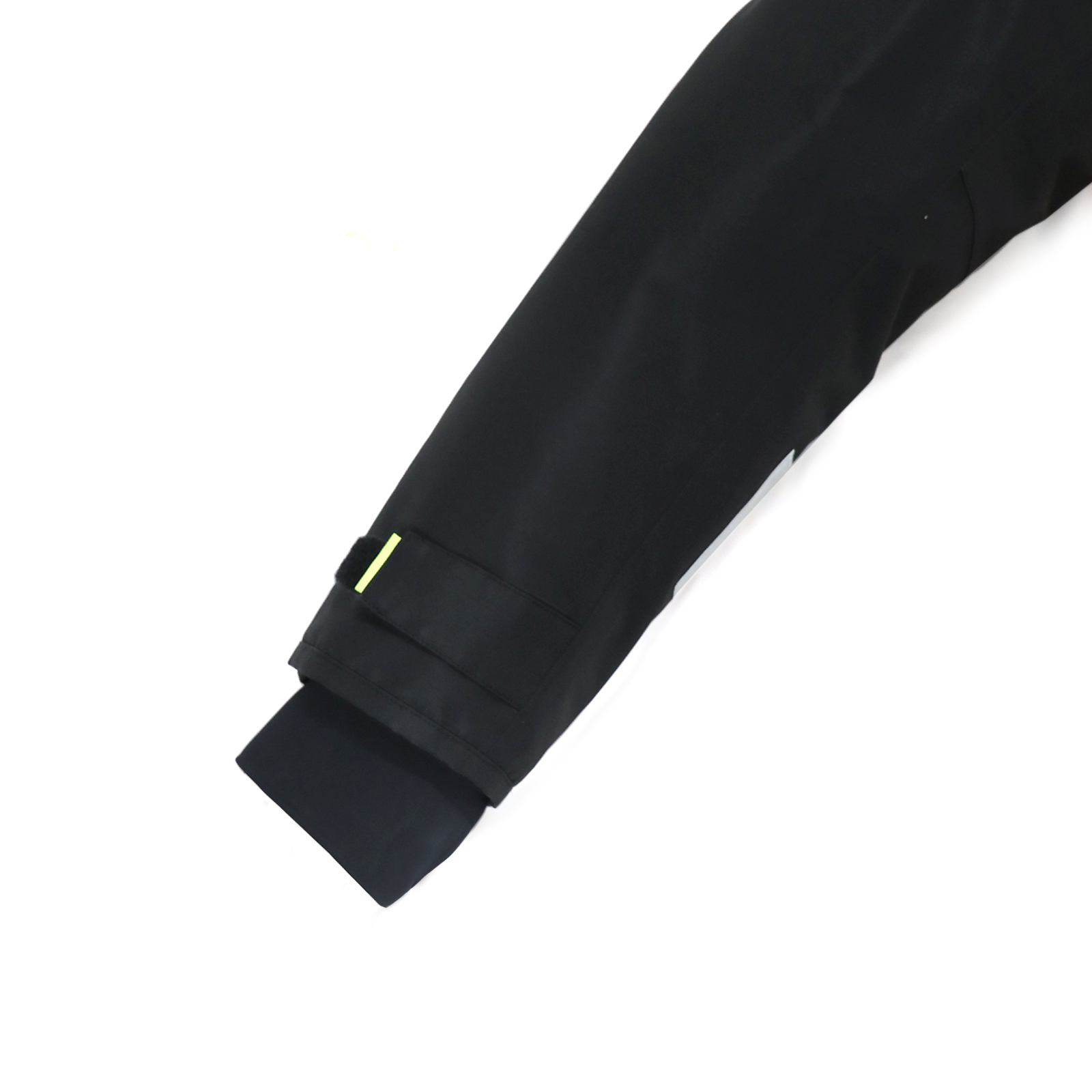 Yuelei Black and Orange Sailing Jacket with Polar Fleece Lining
