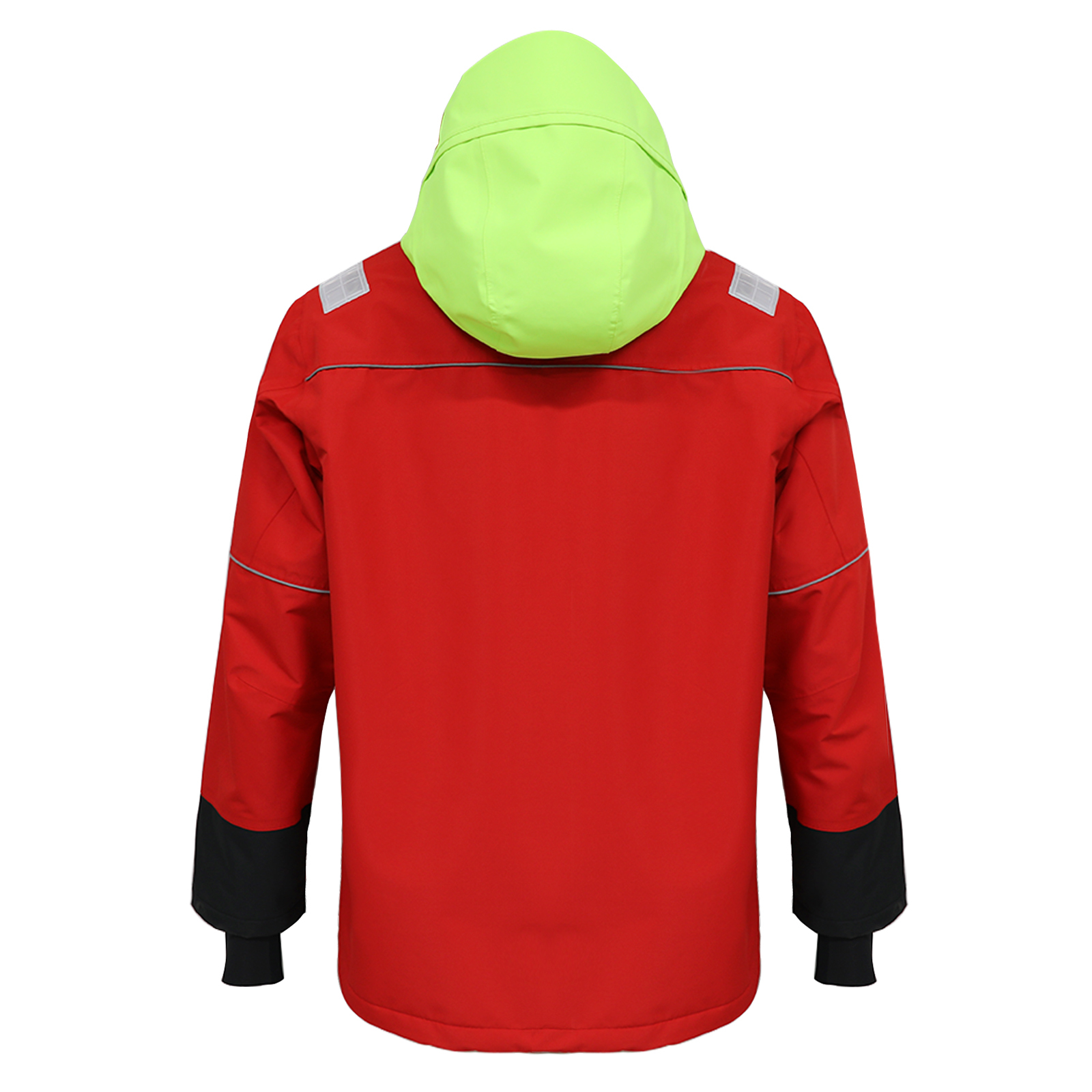 Yuelei Rote Segeljacke mit Neoprenbündchen