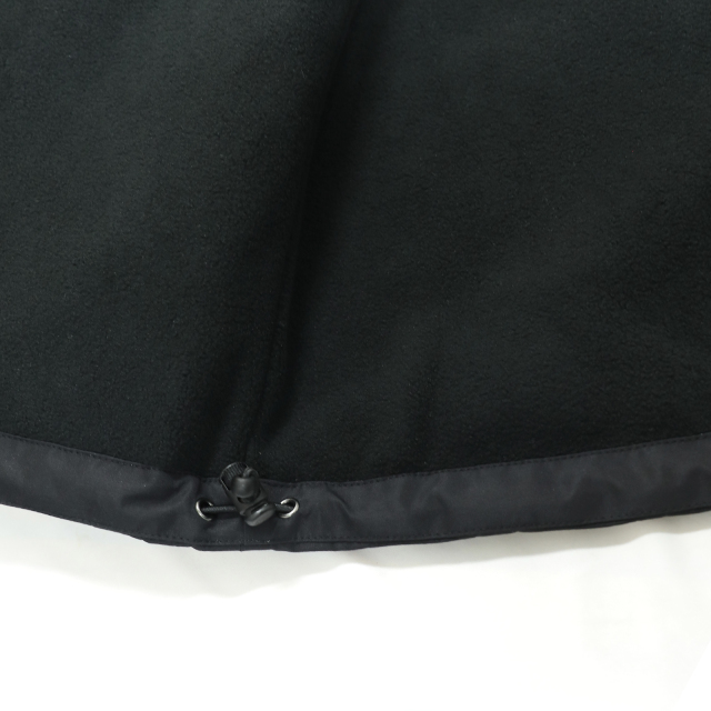 Yuelei Black and Orange Sailing Jacket with Polar Fleece Lining