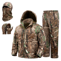 camouflage fleece jacket​

