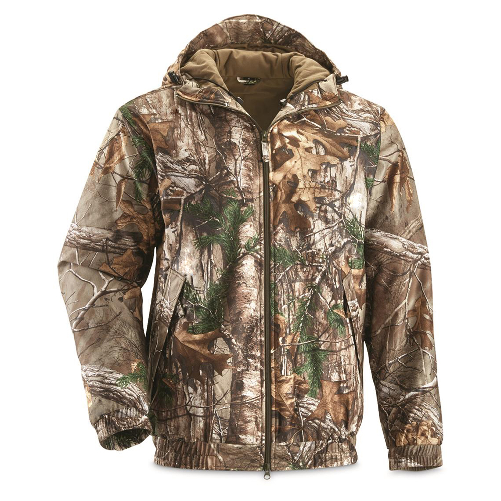 camouflage rain jacket​

