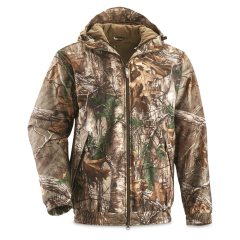 camouflage rain jacket​

