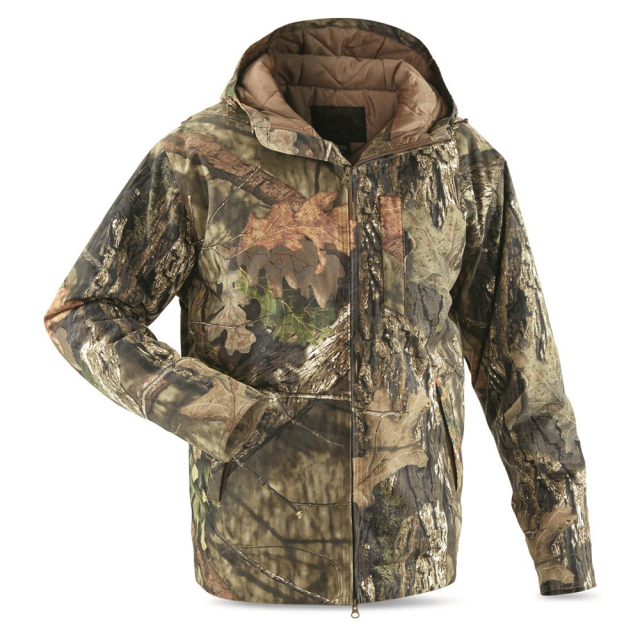 camouflage fleece jacket