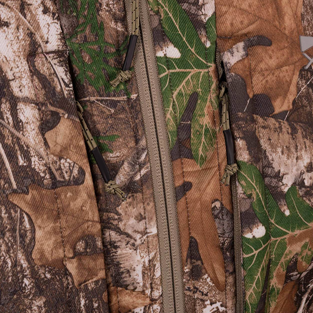 Camouflage Fleece-Jagdjacke: Atmungsaktiv Unterarm Wasserdicht