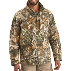 camouflage rain jacket