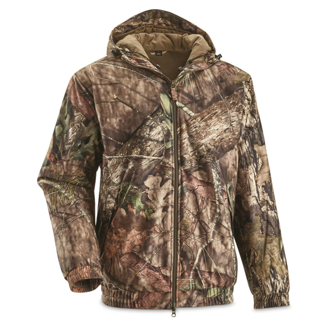 camouflage rain jacket