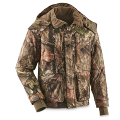 Veste de chasse camouflage doublée en polaire – Imperméable et chaude