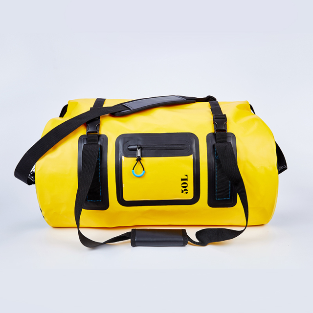 Wasserdichte Rolltop-Taschen: Strapazierfähiges 500D PVC in den Ausführungen 50L, 70L und 120L