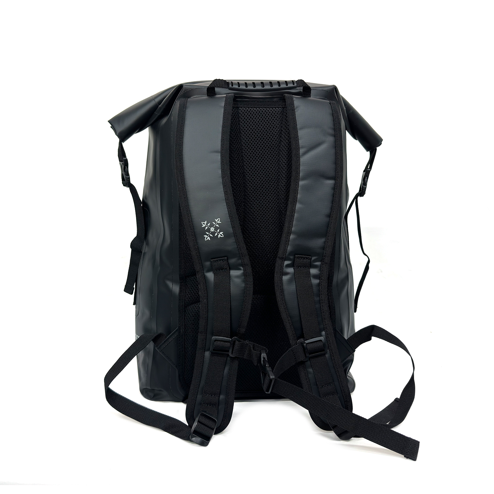 Sac à dos imperméable au design classique noir, parfait pour l'extérieur