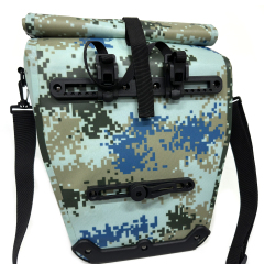 Camouflage wasserdichte Fahrradgepäckträgertasche Großhandel von Yuelei