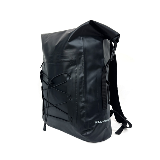 Waterproof Backpack Classic Black Design Perfect For Outdoor